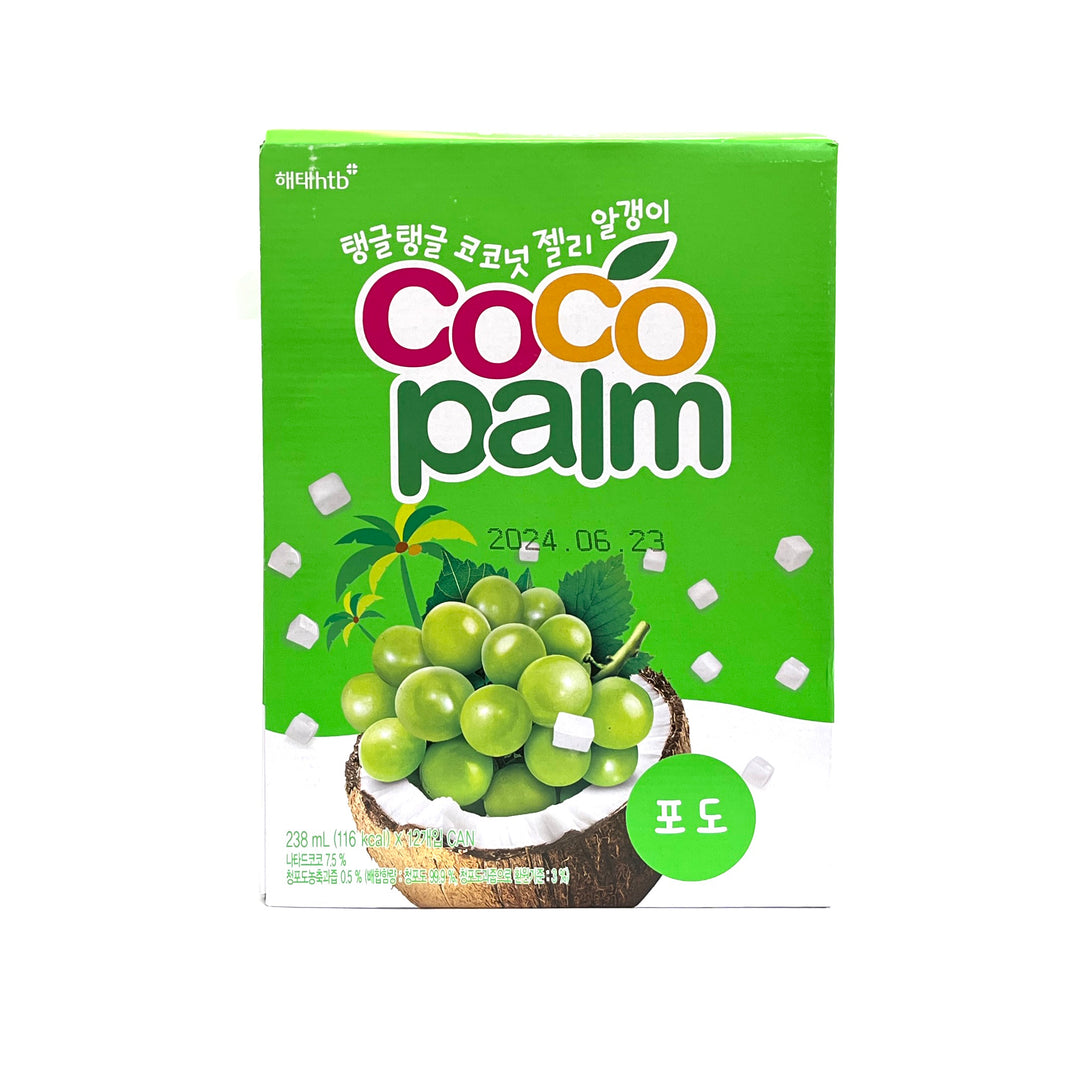 [Haitai] Coco Palm Grape Drink / 해태 코코팜 포도 (238ml x 12cans)