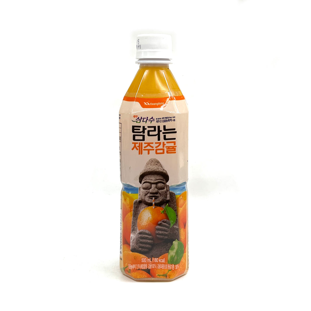 [Kwangdong] Jeju Tangerine Juice Drink / 광동 제주 삼다수 탐라는 제주감귤 (500ml)
