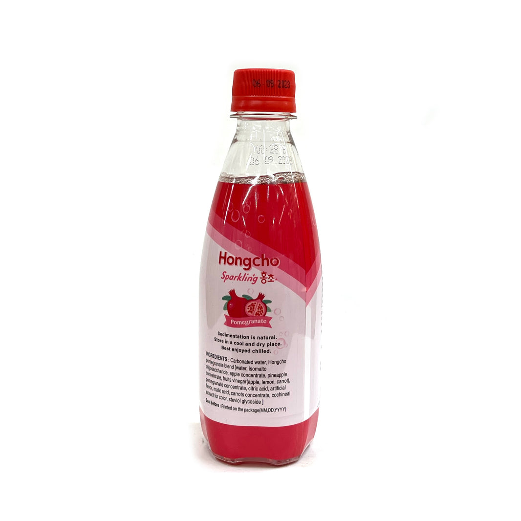 [O'food] Fruity & Fizzy Hongcho Sparkling Pomegranate / 청정원 오푸드 스파클링 홍초 석류 (350ml)
