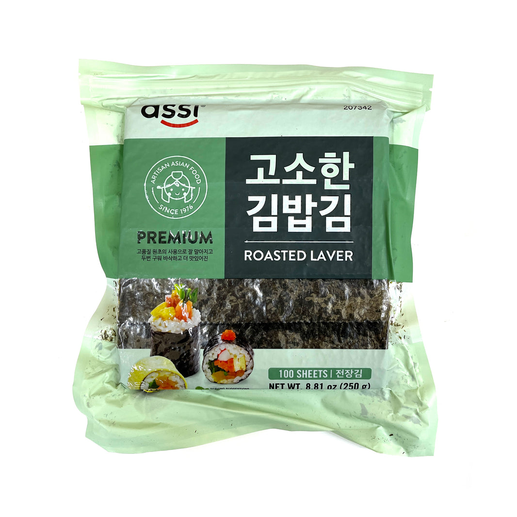 아씨 고소한 김밥김 (100 Sheet)