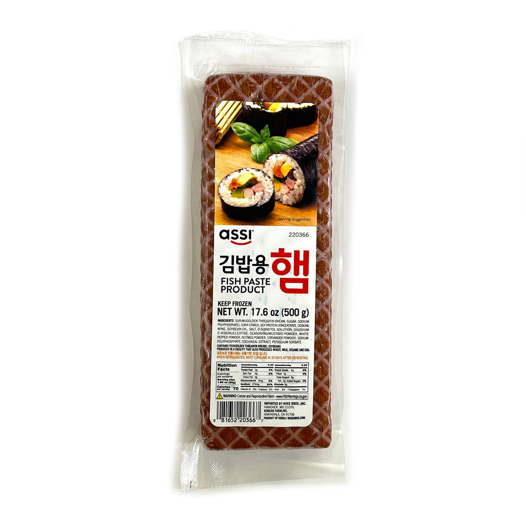 [Assi] Fish Paste Product Ham / 아씨 김밥용 햄 (500g)