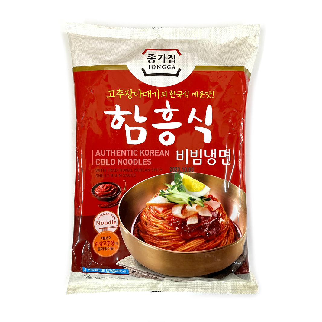 [Jongga] Authentic Korean Cold Noodle Spicy chilly Bibim Sauce / 종가집 함흥식 비빔 냉면 (780g)