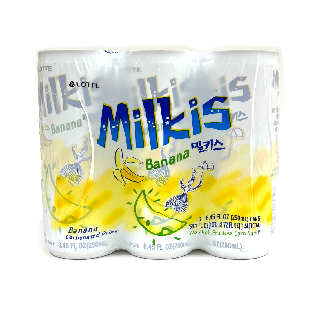 롯데 밀키스 바나나 (6cans)