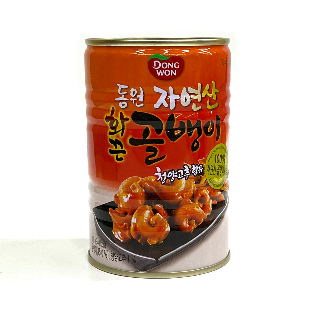 [Dongwon] F&B Bai-Top Shell Spicy / 동원 화끈 골뱅이 (400g)