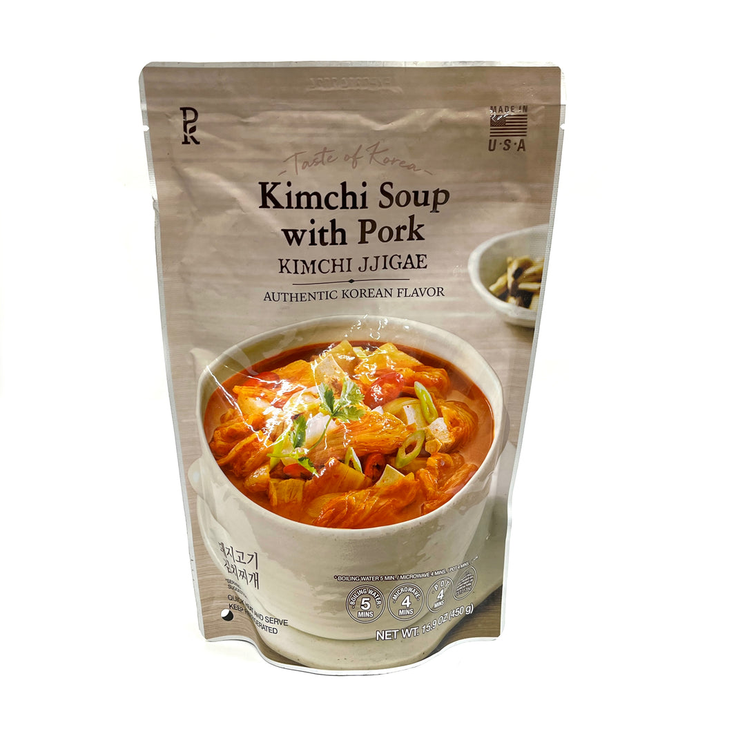 [PK] Kimchi Soup w. Pork / PK 돼지고기 김치찌개 (450g)