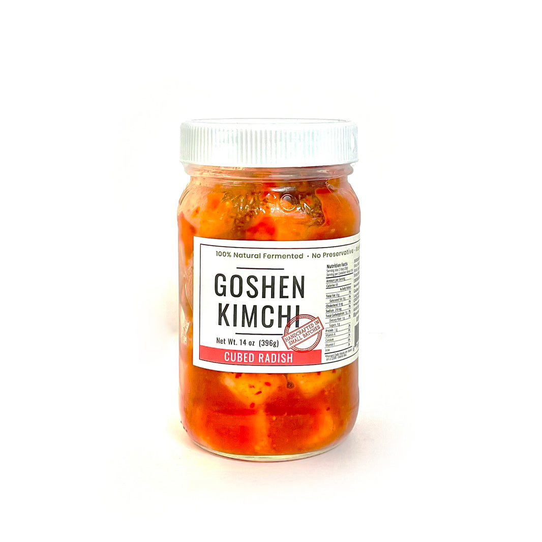 [Goshen] Kimchi Cubed Radish / 고센 깍두기 김치 (14oz)