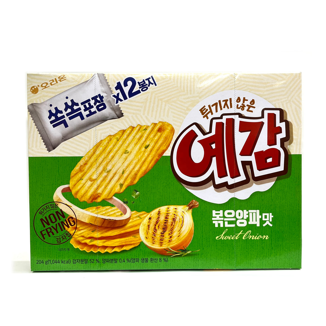[Orion] Yegam Onion Chip / 오리온 튀기지 않은 예감 볶은 양파 맛 (204g)