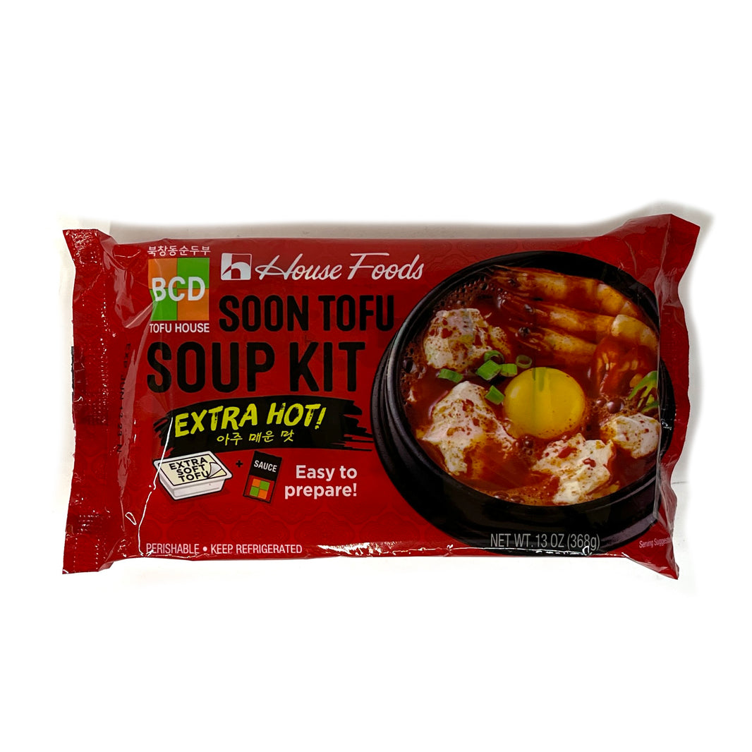 [BCD] Soon Tofu Soup Kit Extra Hot / 북창동 순두부 키트 아주 매운맛 (13oz)