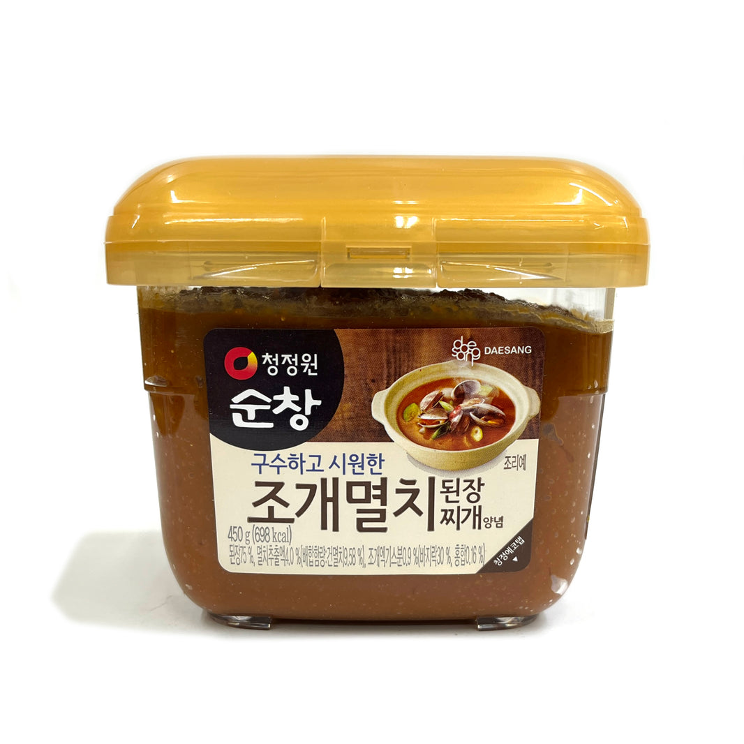 청정원 순창 구수하고 시원한 조개 멸치 된장 (450g)