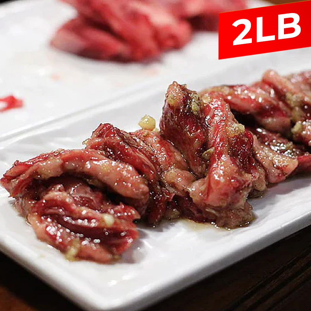 양념 뼈없는 갈비살 (2lb)