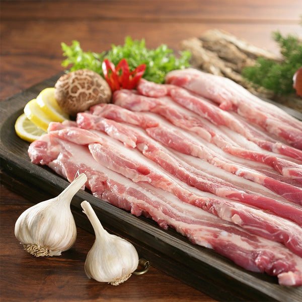 Pork Belly Sliced BBQ / 돼지 삼겹살 BBQ (2lb)