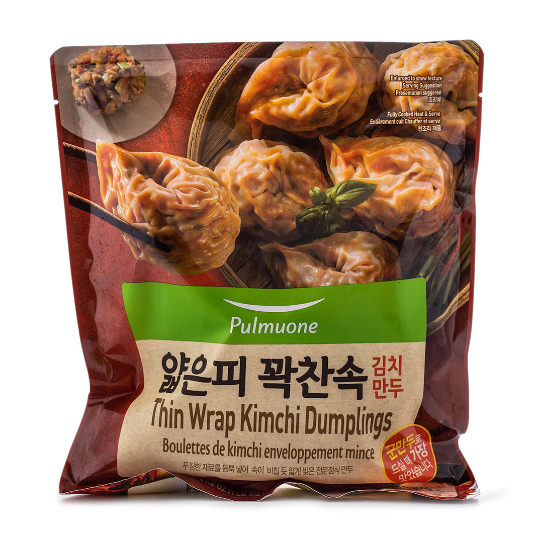 [Pulmuone] Kimchi Vegetable Dumplings / 풀무원 김치 야채 만두 (2lb)