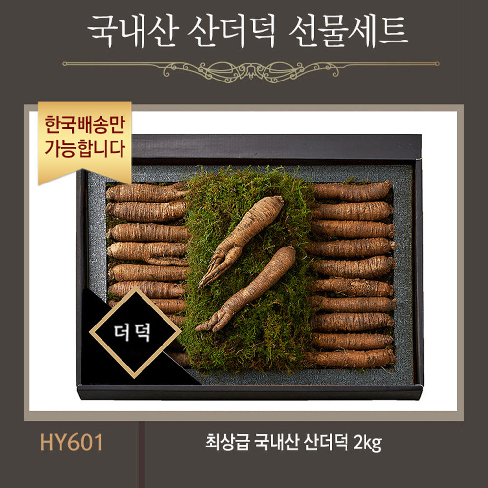 [한국배송] HY601 국내산 산더덕 선물세트