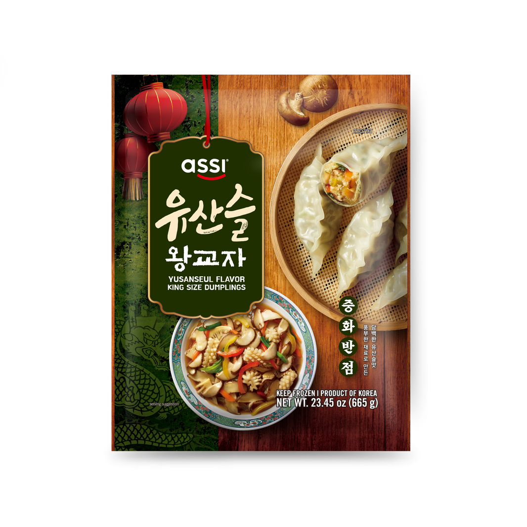 [Assi] Yusanseul Flavor King Size Dumpling / 아씨 유산슬 왕교자 만두 (665g)