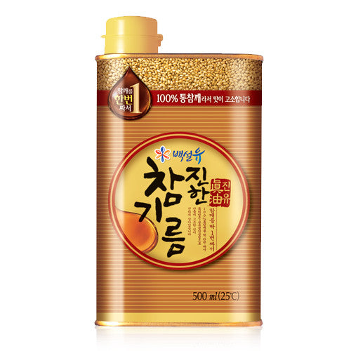[Beksul] Sesame Oil / 백설 진한 참기름 (500ml)