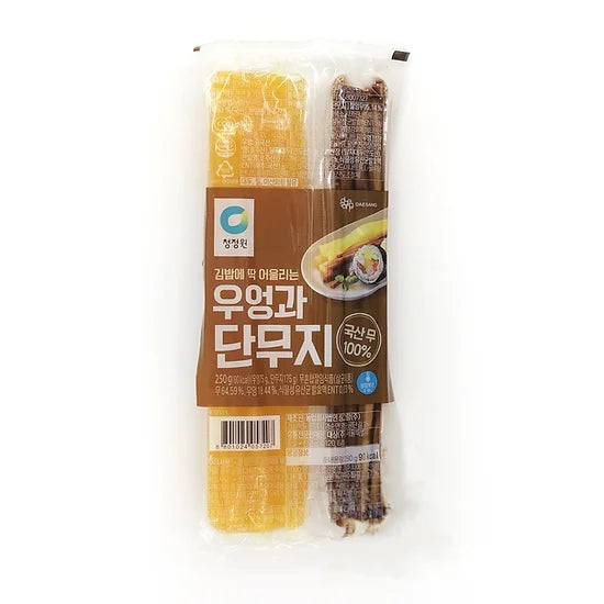 청정원 우엉과 단무지 김밥용 (250g)
