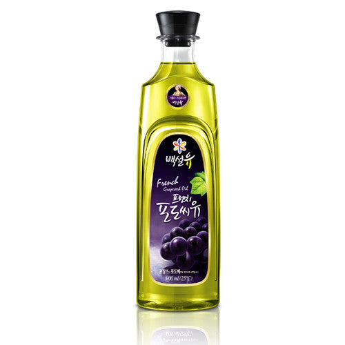 백설유 프렌치 포도씨유 900ml