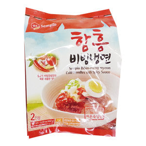 [Sempio] Bibim Hamheung Style Cold Noodles w. Spicy Sauce /샘표 함흥 비빔냉면 (442g )