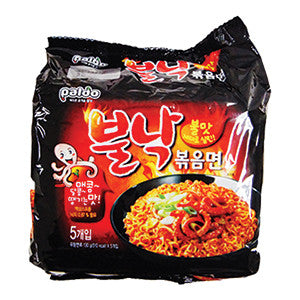 [Paldo] Spicy Baby Octopus Flavor Noodle / 팔도 불낙 볶음면 (5pks)