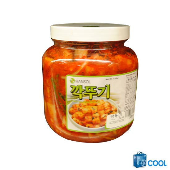 [Hansol] Sliced Radish Kimchi / 한솔 깍두기 (0.5gal)