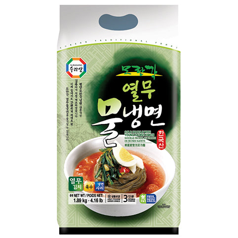 수라상 모란각 열무 물 냉면 (3인분)