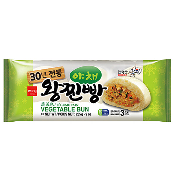 [Wang] Vegetable Bun / 왕 40년 전통 야채 왕 찐빵 (3ea/pk)