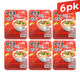[Cooksee] Rice Noodle w. Hot & Spicy Flavored Soup / 쿡시 얼큰한맛 쌀국수 (92gx6pk)