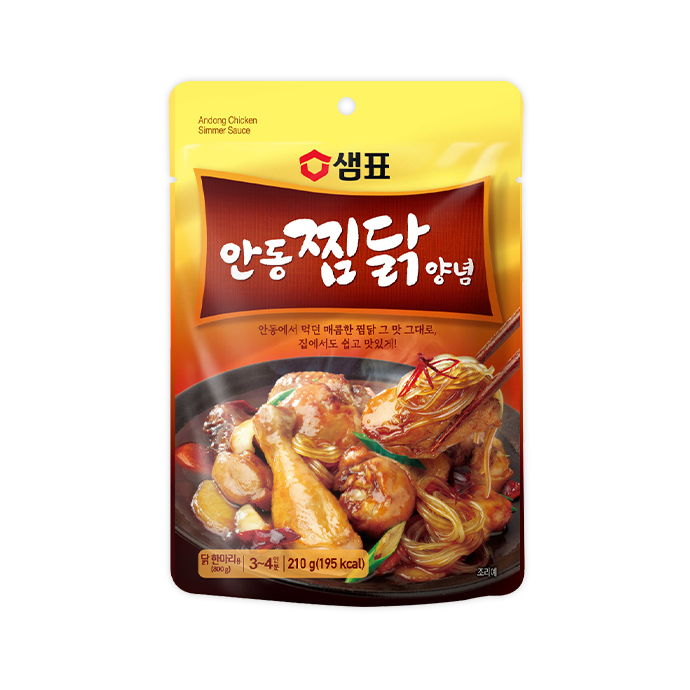 [Sempio] Chicken Simmer Sauce / 샘표 안동 찜닭 양념 (210g)