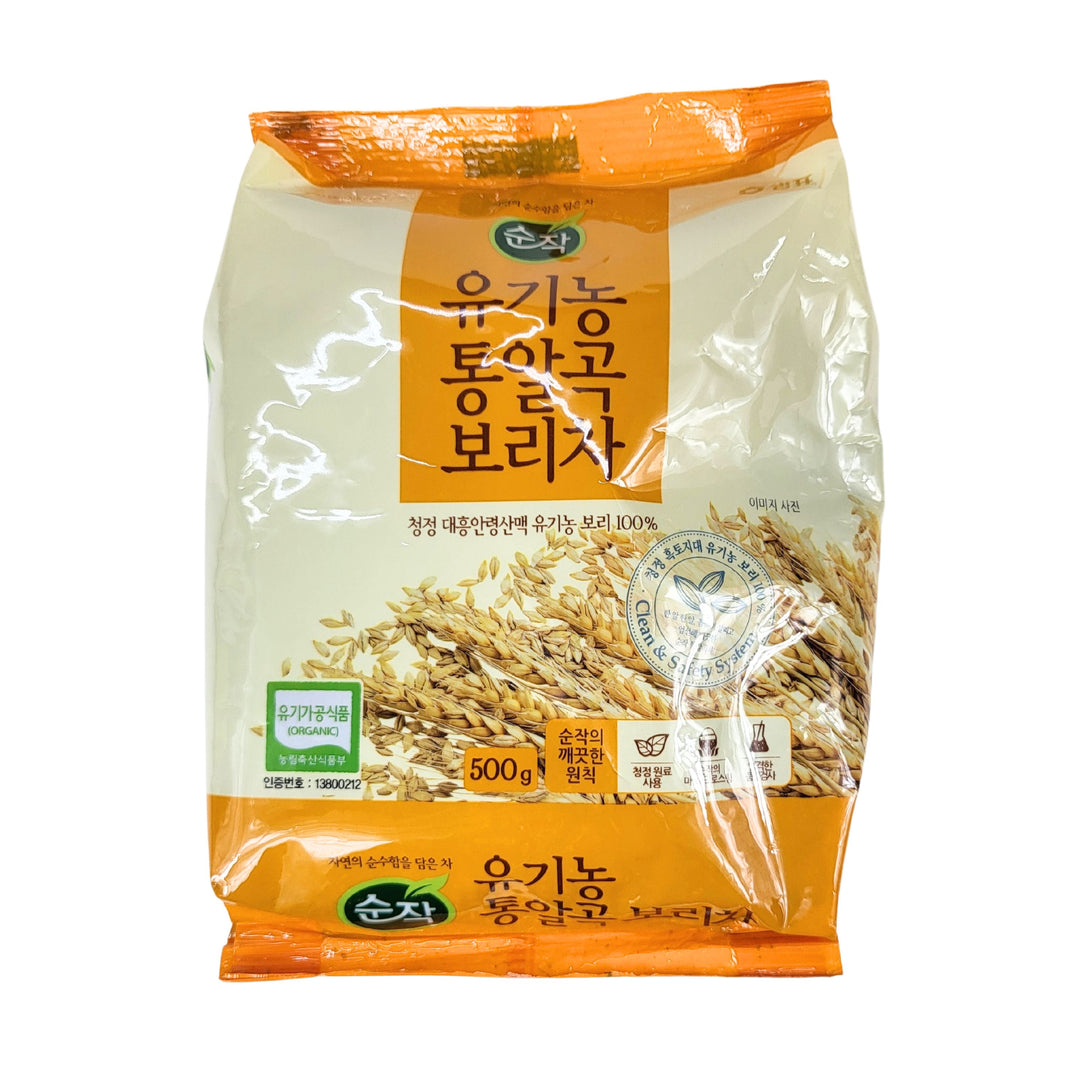 [Sempio] Organic Whole Barley Tea / 샘표 순작 유기농 통알곡 보리차 (500g)