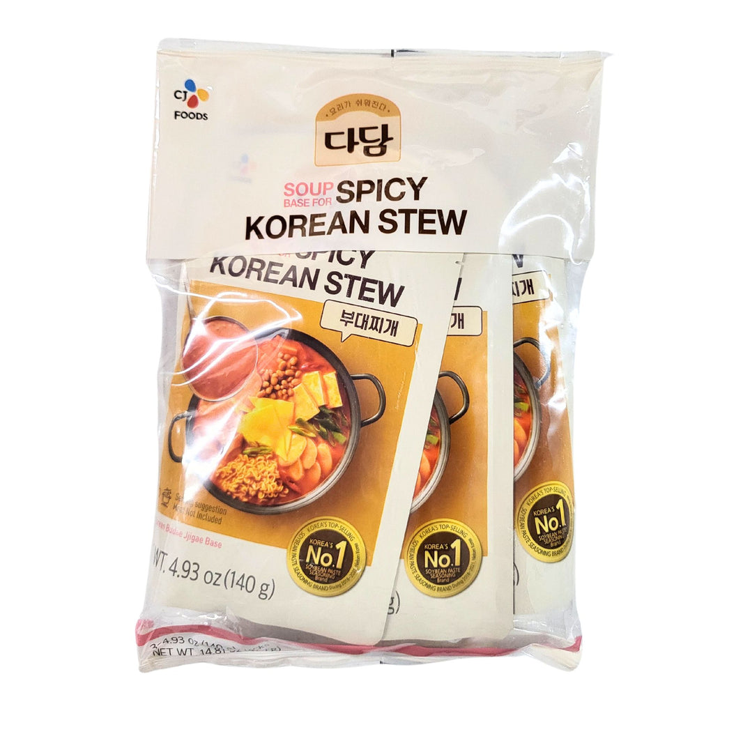 [Dadam] Soup base for Spicy Korean Stew / 다담 부대찌개 양념 (140gx3 packs)