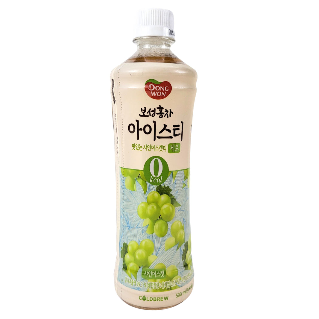 [Dongwon] Shin Muscat Iced Tea / 동원 보성홍차 아이스티 제로 샤인 머스캣 (500ml)