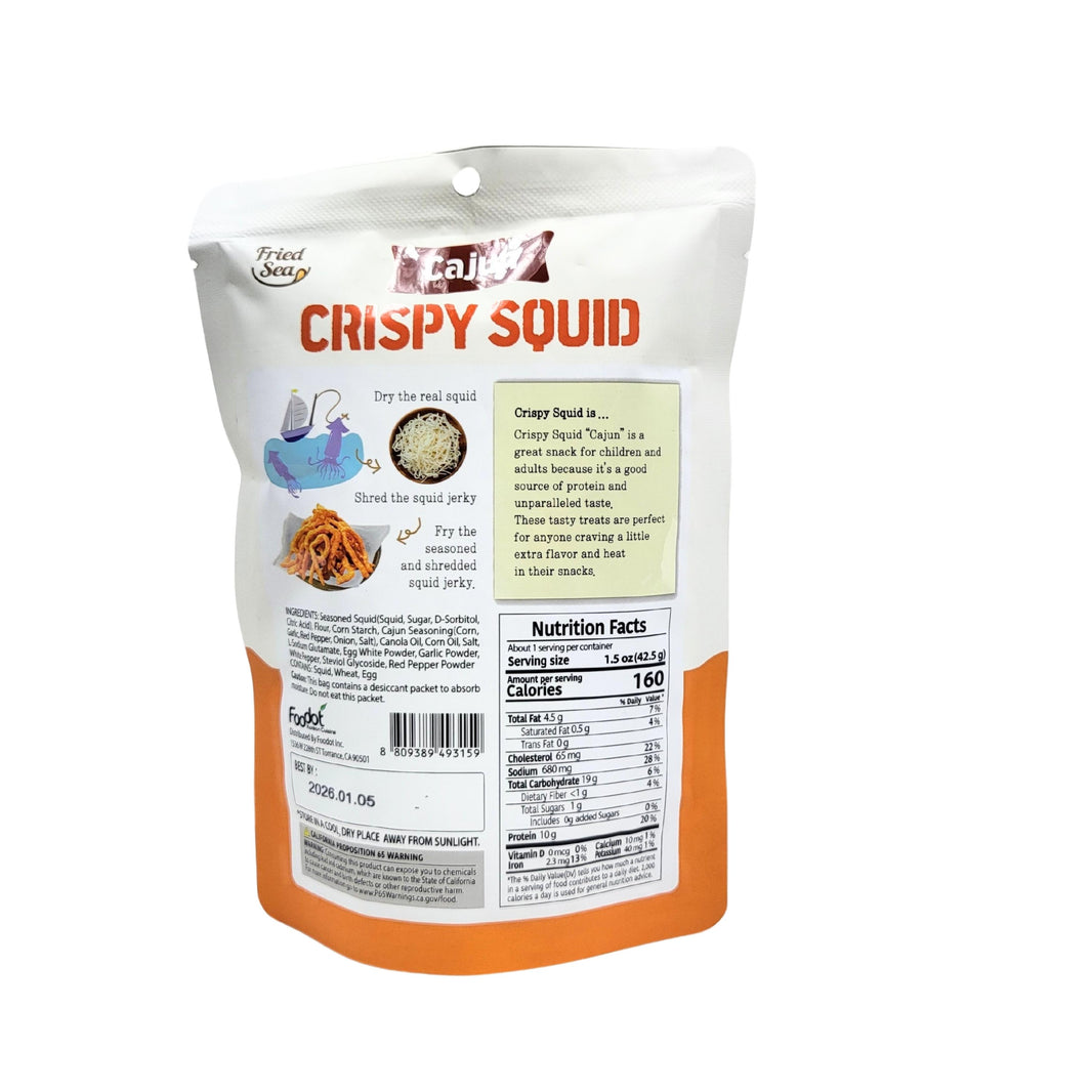 [FreshSea] Cajun Crispy Squid / 프레스시 케이준 크리스피 오징어 (42.5g)