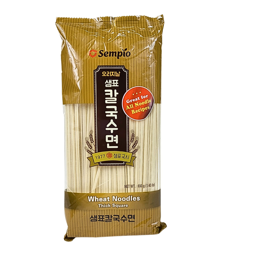 [Sempio] Wheat Noodle Thick Square/ 샘표 칼국수면 (650g)