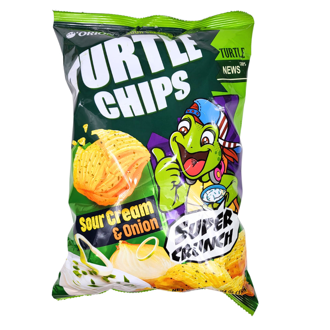[Orion] Turtle Chip Sour Cream & Onion Flavor / 오리온 꼬북칩 사워크림 어니언 맛 (160g)