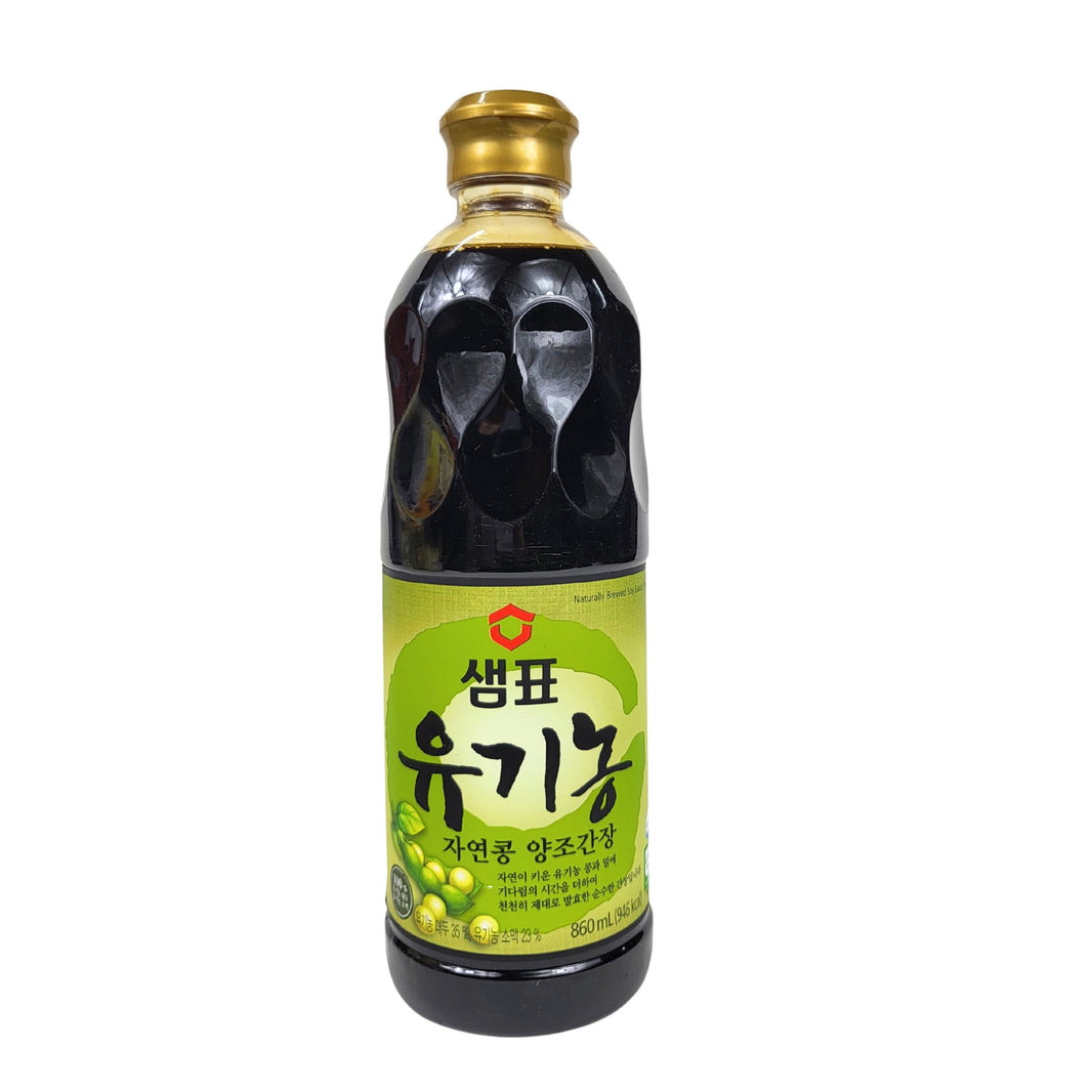 [Sempio] Organic Naturally Brewed Soy Sauce Premium (Organic) /샘표 유기농 자연콩 양조 간장 (860ml)