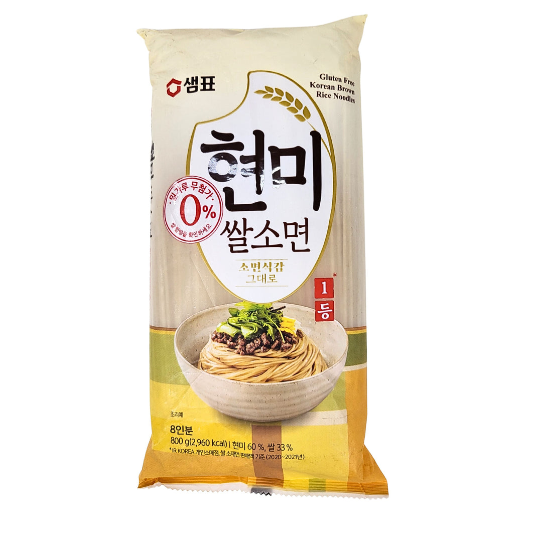 [Sempio] Korean Brown Rice Noodle / 샘표 현미 소면 - 소면 식감 그대로 (800g)