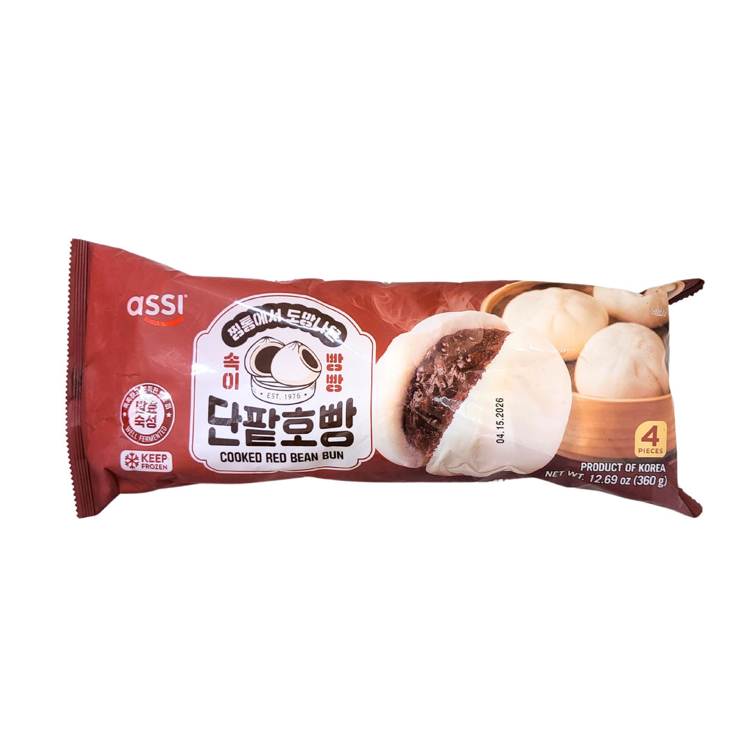 [Assi] Cooked Red Bean Bun / 아씨 속이 빵빵 단팥 호빵 (360g)