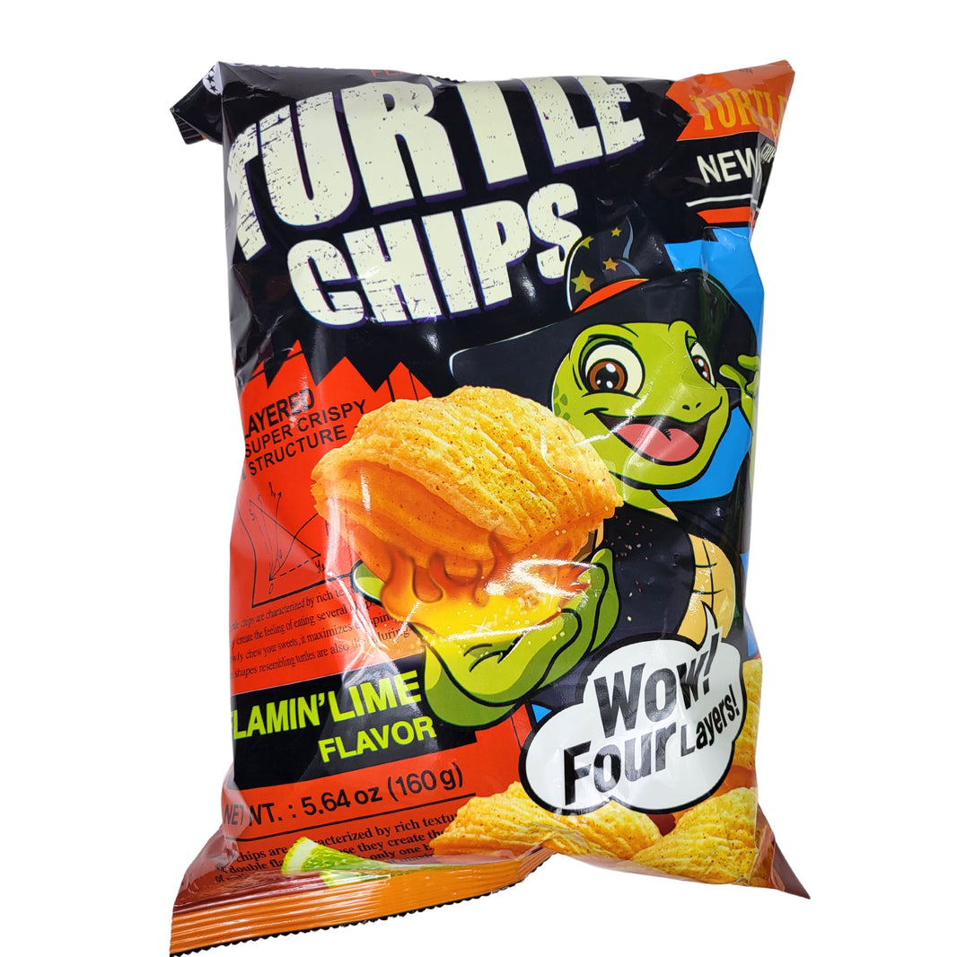 [Orion] Turtle Chip Flaming'Lime Flavor / 오리온 꼬북칩 라임 매운맛 (160g)