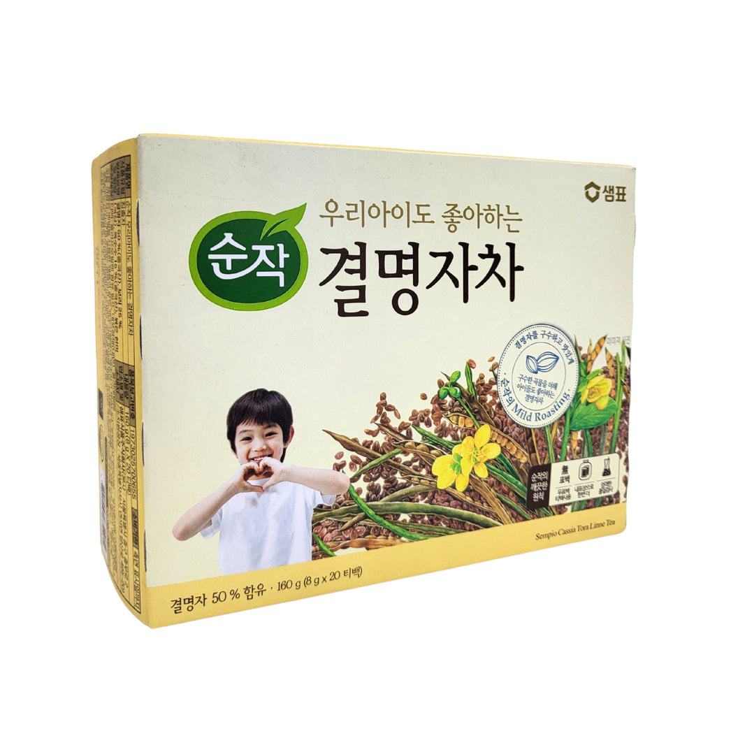 [Sempio] Cassia Seed Tea For Baby / 샘표 순작 결명자차 (160g, 8gx20TB)
