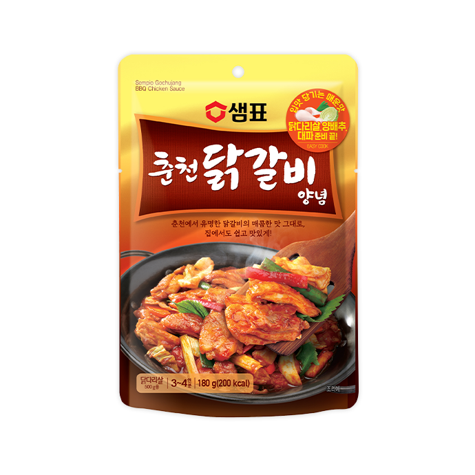 [Sempio] Spicy Chicken Wok Sauce / 샘표 춘천 닭갈비 양념 (180g)
