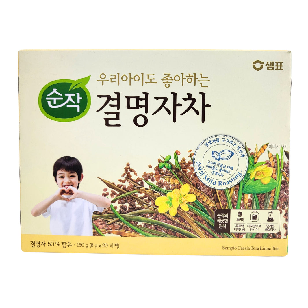 [Sempio] Cassia Seed Tea For Baby / 샘표 순작 결명자차 (160g, 8gx20TB)