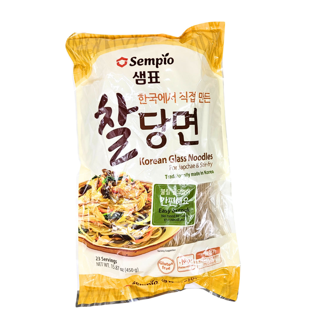 [Sempio] Korean Glass Noodle for Japchae & Stir Fry / 샘표 찰 당면 (450g)