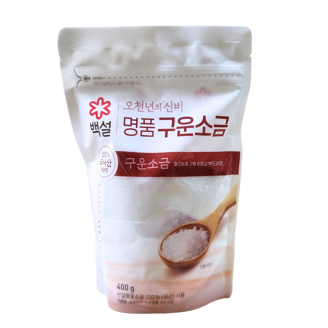 [Beksul] Roasted Sea Salt /백설 오천년의신비 명품 구운소금 (400g)