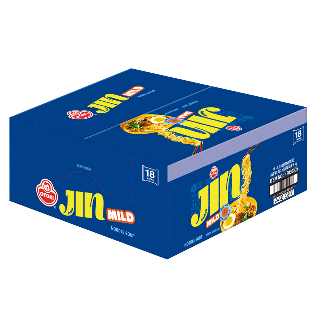 [Ottogi] Jin Ramen Mild / 오뚜기 진라면 순한맛 (18pk/box)