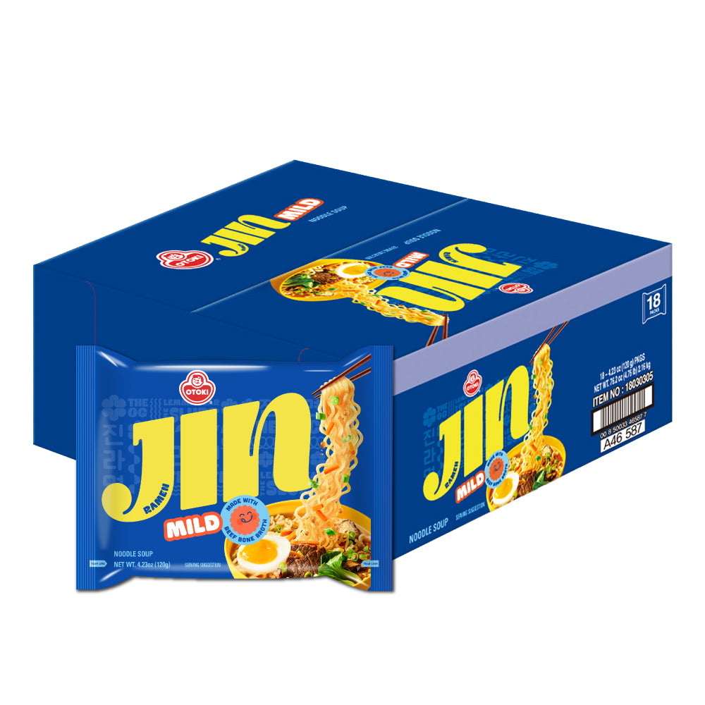 [Ottogi] Jin Ramen Mild / 오뚜기 진라면 순한맛 (18pk/box)