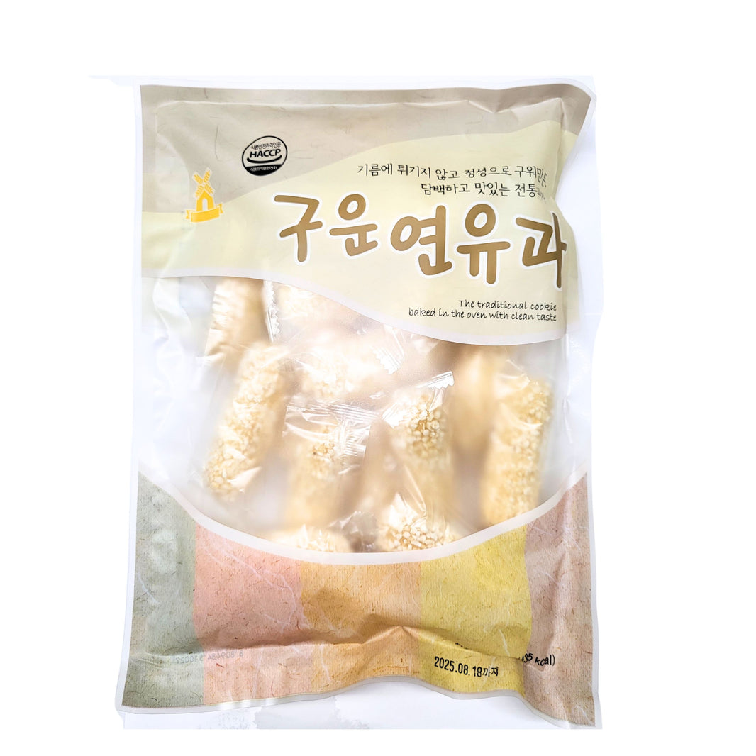 [Hanul] Korean Sweet Snack / 구운 연유과 (120g)