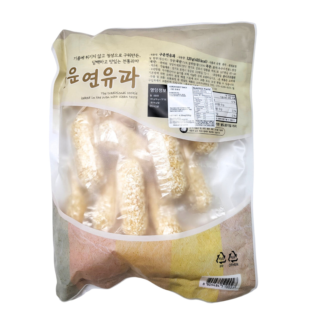 [Hanul] Korean Sweet Snack / 구운 연유과 (120g)