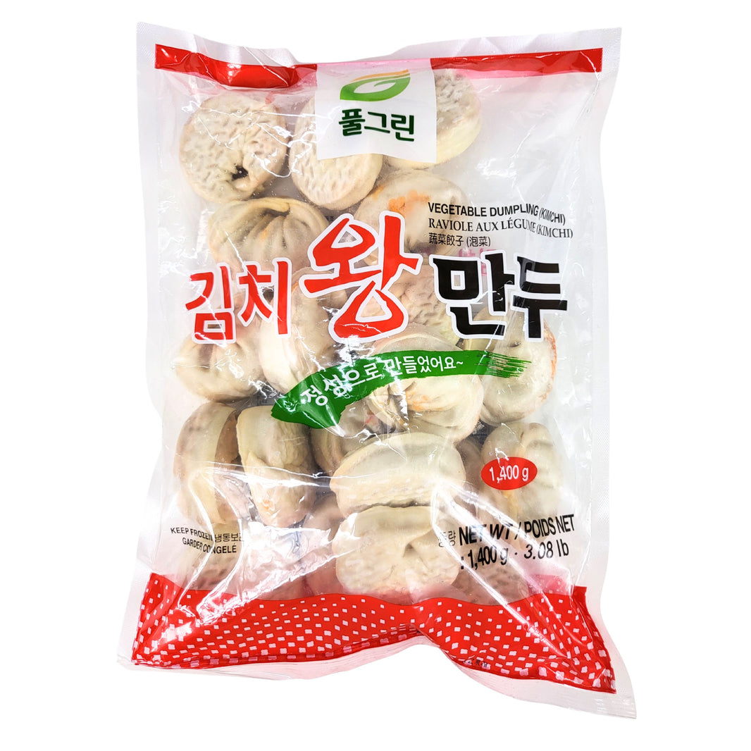 [Pulgreen] Kimchi Dumpling / 풀그린 김치 왕 만두 (1.4kg)