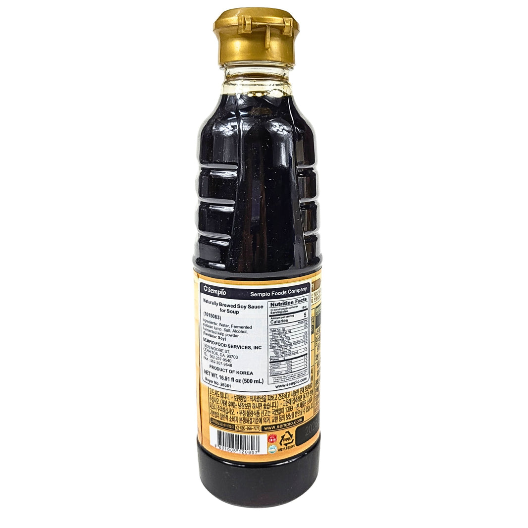 [Sempio] Natually Brewed Soy Sauce For Soup/ 샘표 한식 국간장 (500ml)