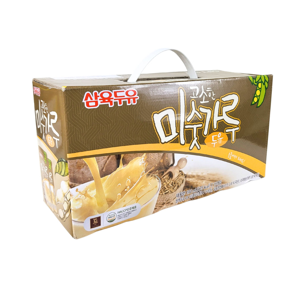 [Sahmyook] Roast Grain Soy Drink / 삼육두유 미숫가루 두유 (190ml X 15 packs)